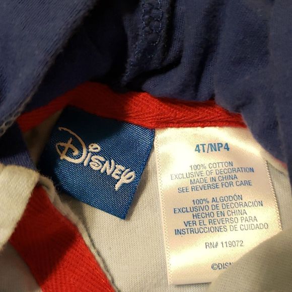 nike4 t long sleeve tee and disney hoody - Picture 4 of 5